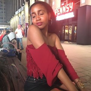 Forever 21 Off the Shoulder Top